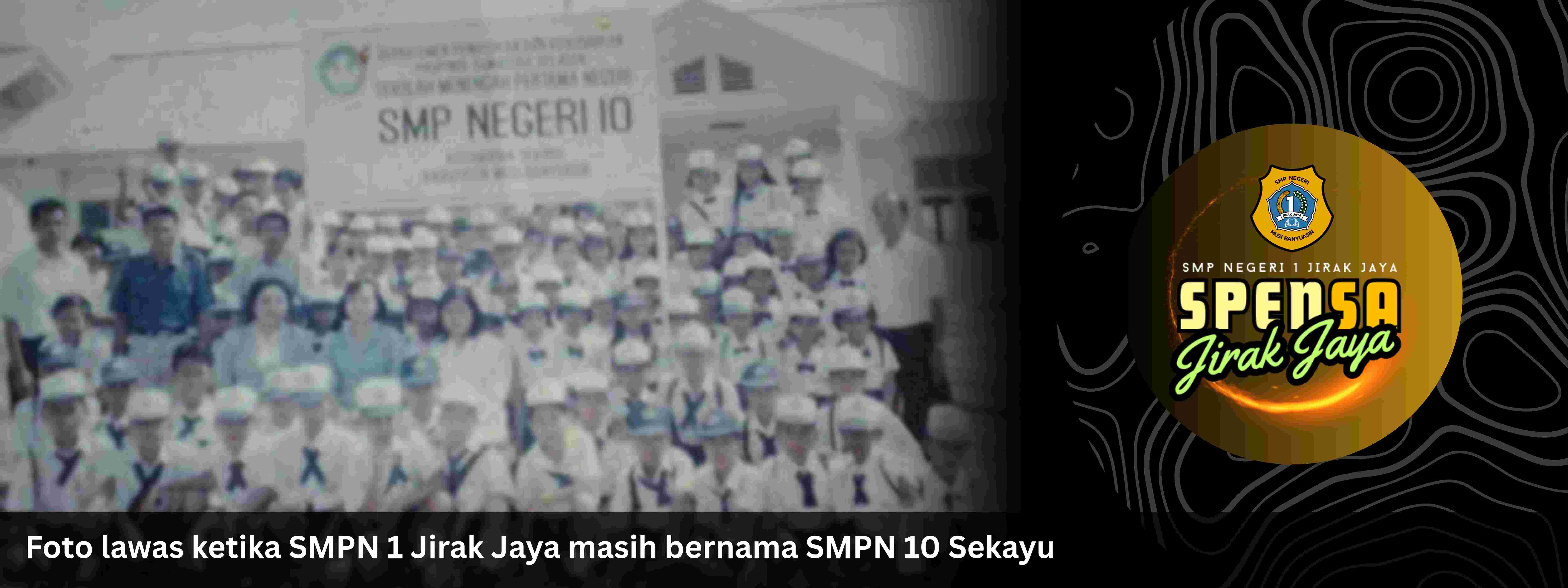 Foto lawas SMP Negeri 1 Jirak Jaya